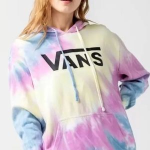 Van Spiraling Tie Dye Women's Hoodie